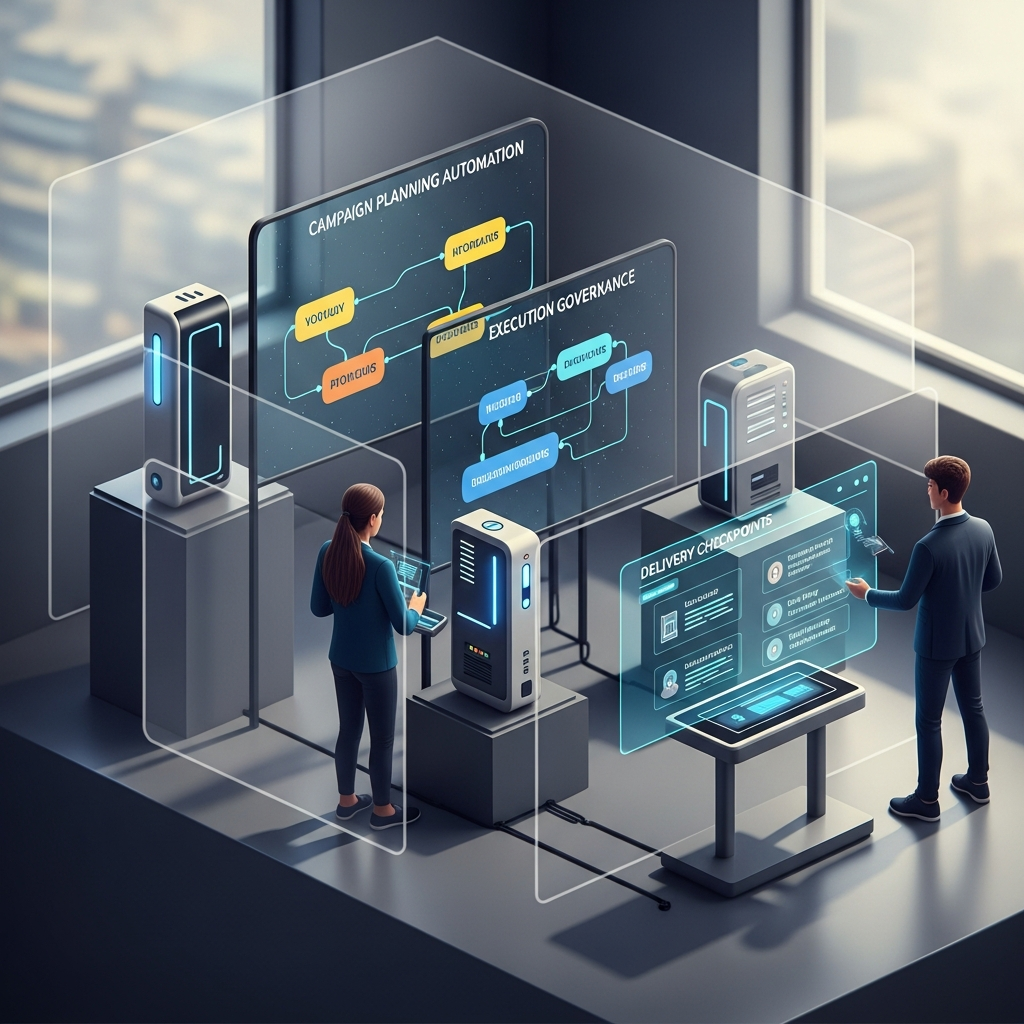 How teams keep campaign ownership clear when strategy, delivery and production all overlap