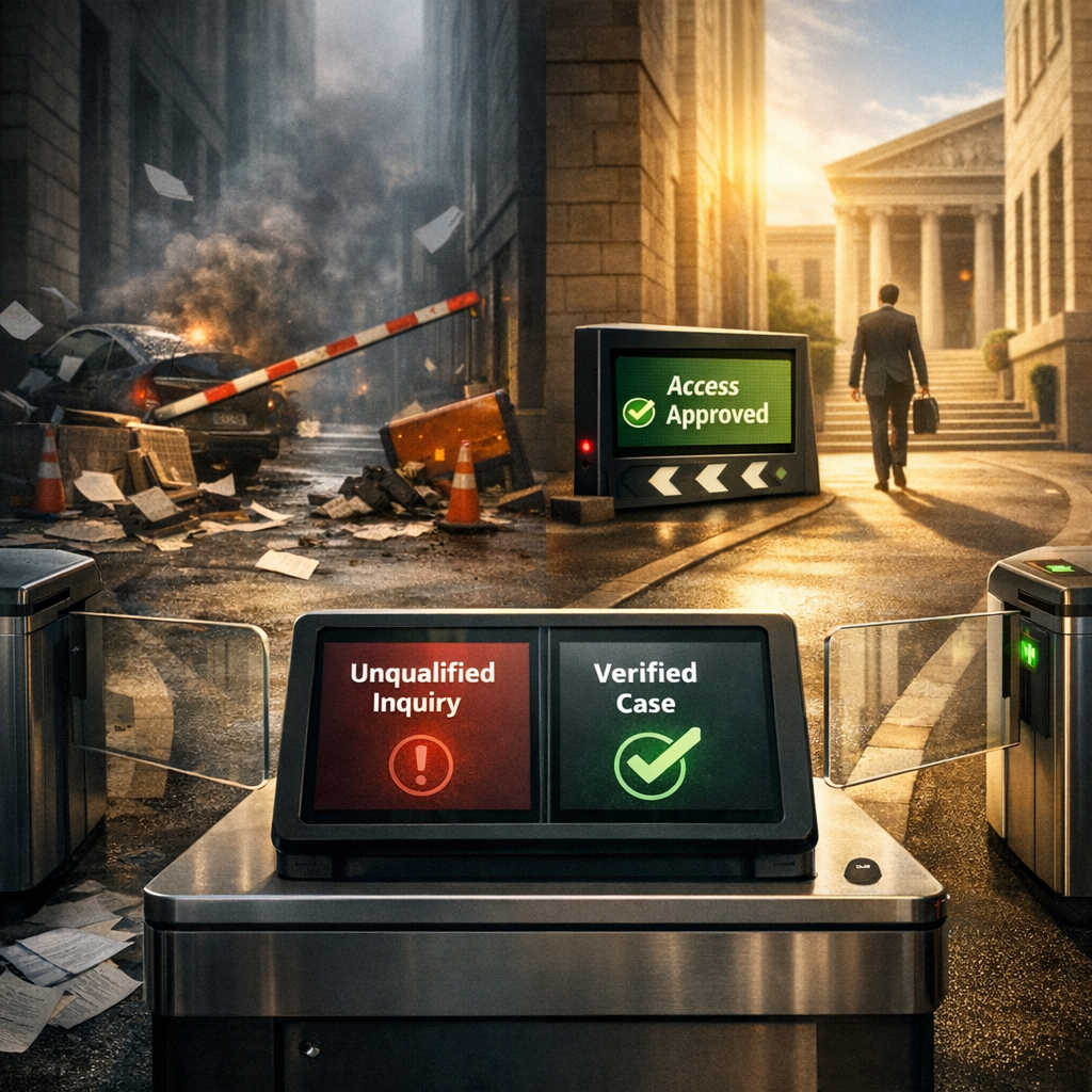 From website form to case-management: a checklist for structured legal intake without advice risk