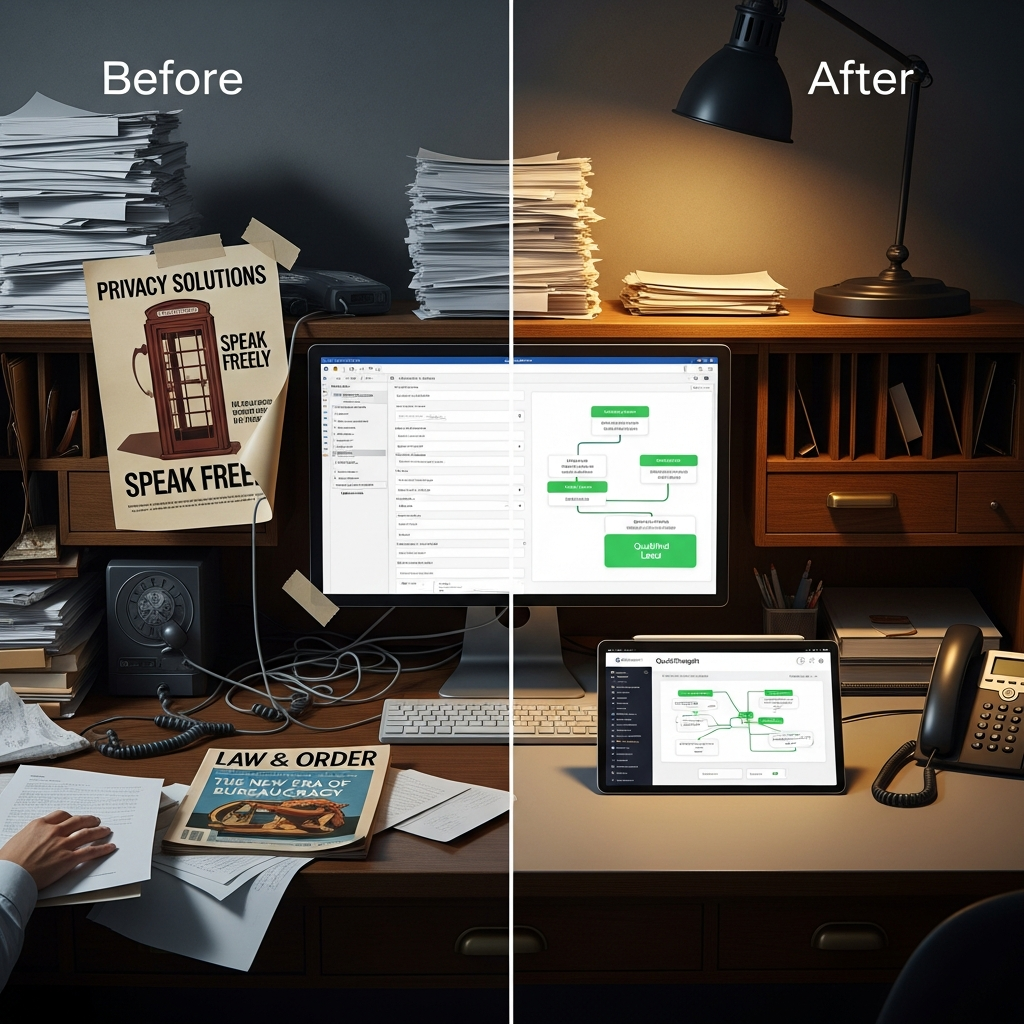 Field note from the queue: where privacy settings slow legal intake handoff