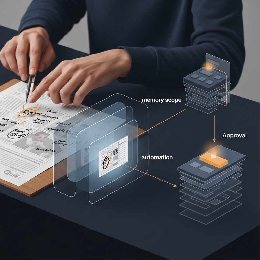 Scoped memory in practice for UK content teams: when keeping less produces better output