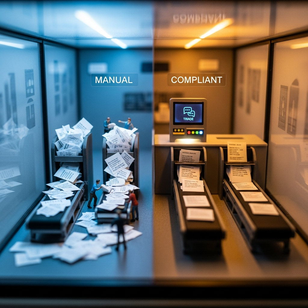 Compliant lead triage for regulated teams: when to route a website enquiry to a form, a call-back or no further action