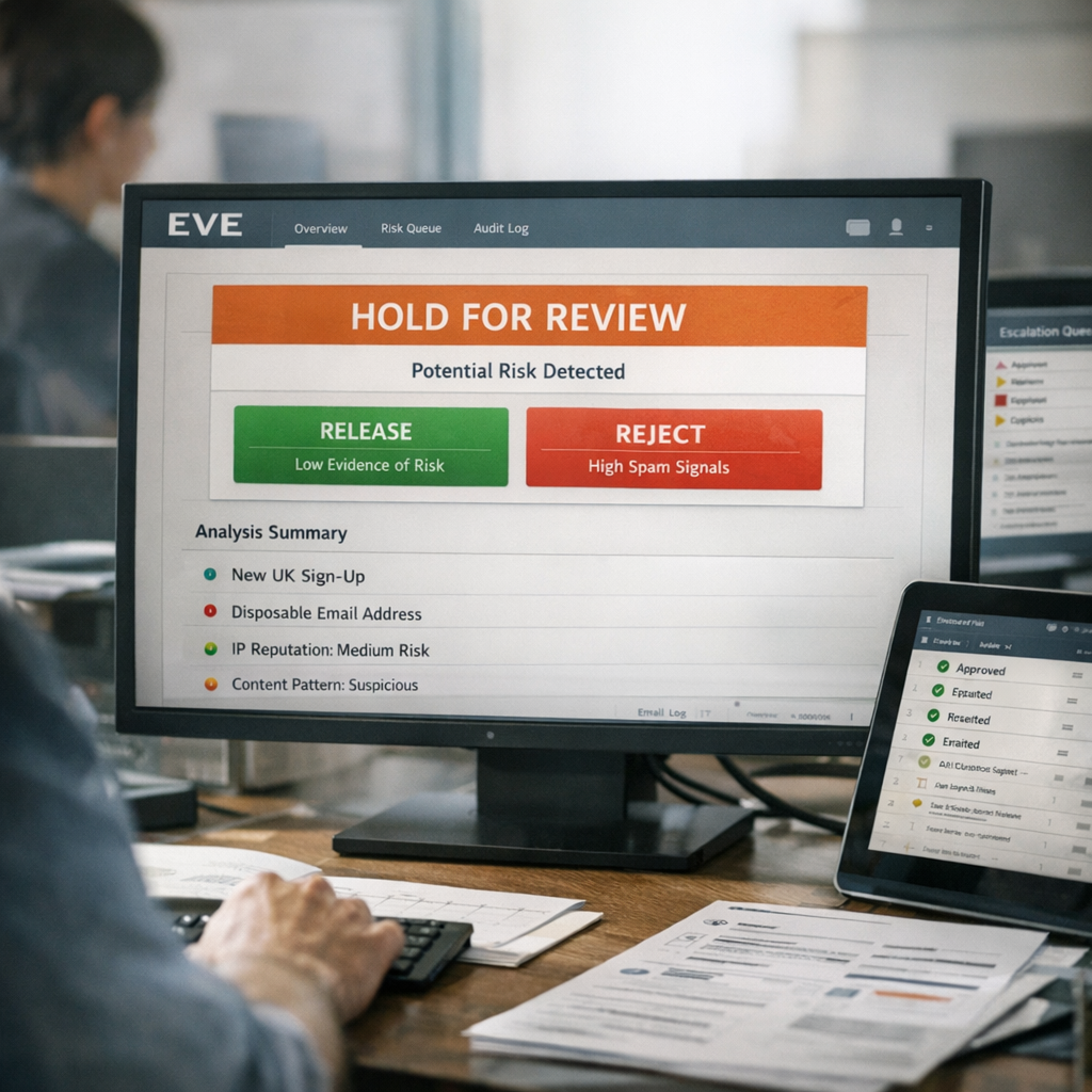 What the ops team should tune next week in an email judgement engine