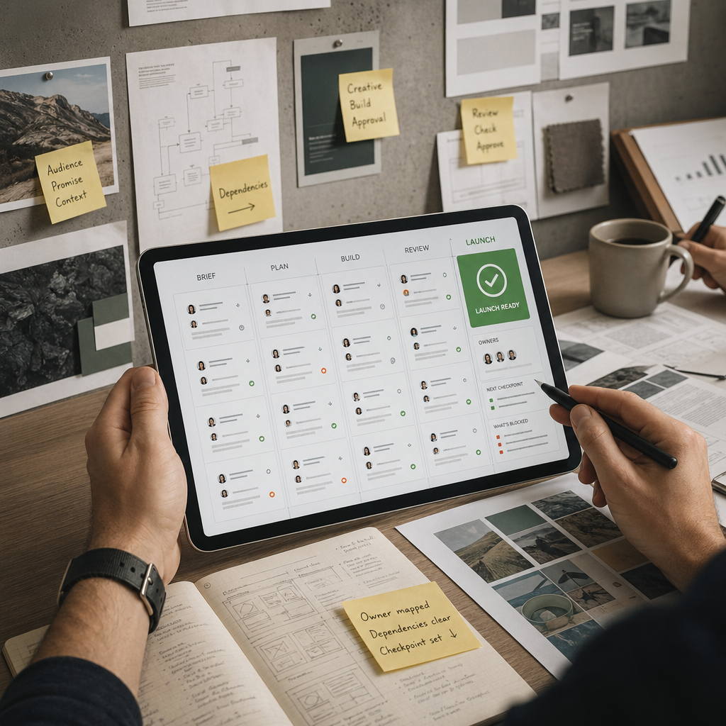 From loose brief to launch governance: a guide to owner mapping in MAIA workflow