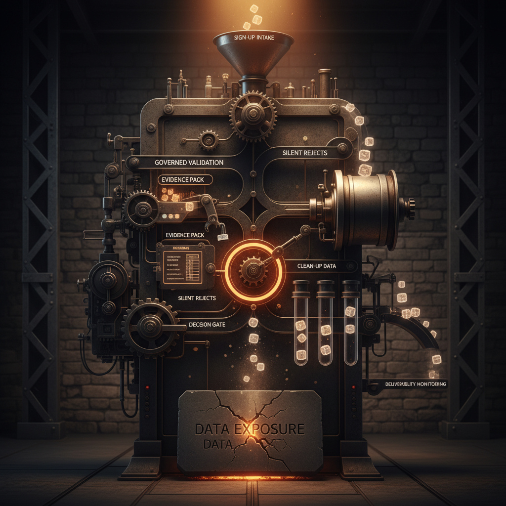 UK benchmark: governed validation catches 40% more fake accounts than silent rejects