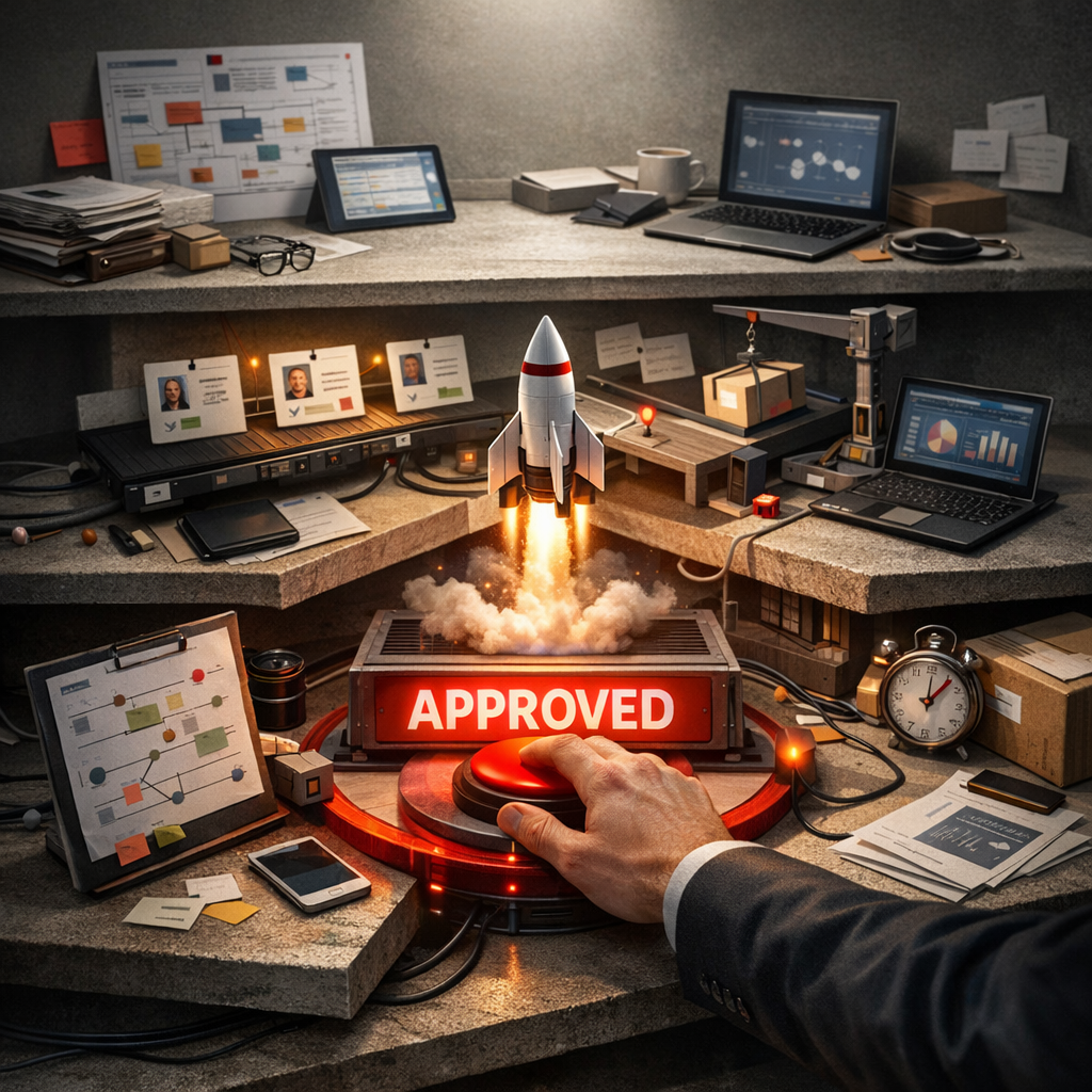 Field note from a UK launch room: where ownership goes fuzzy after sign-off