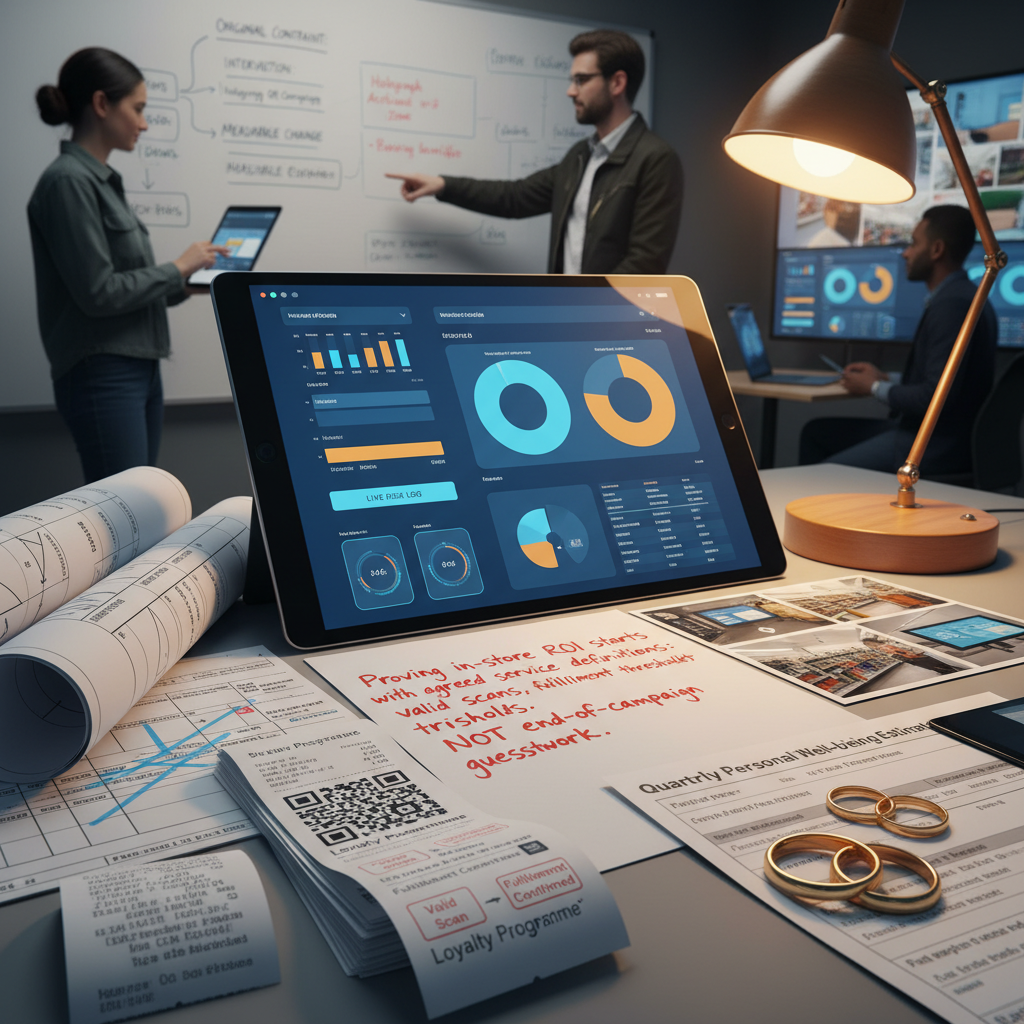 Proving in-store ROI for a UK FMCG on-pack activation with live service metrics