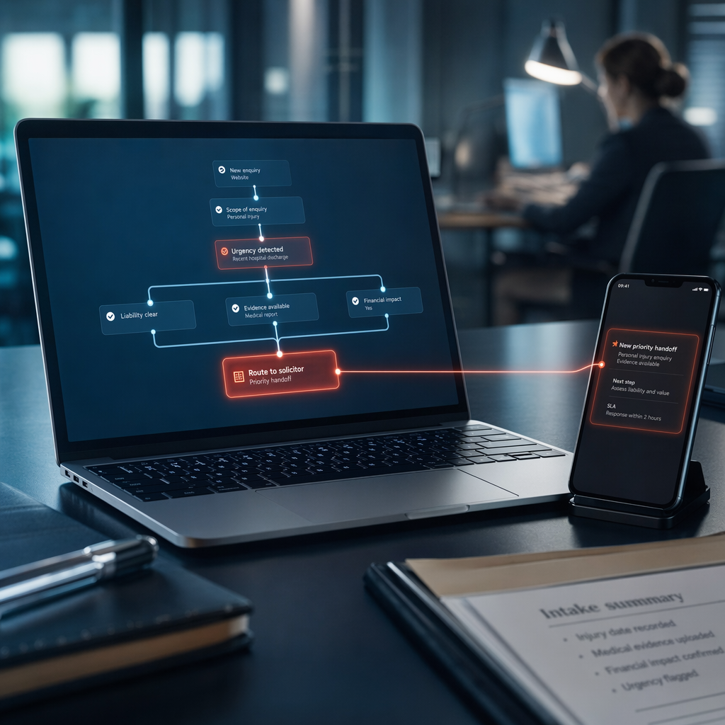 Comparison: inbox form, chatbot or decision tree for after-hours legal intake
