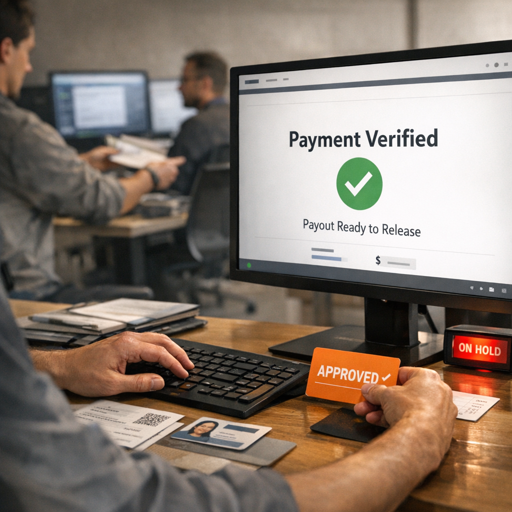 Proof-of-purchase checks in direct payment flows: where they belong and who should own them