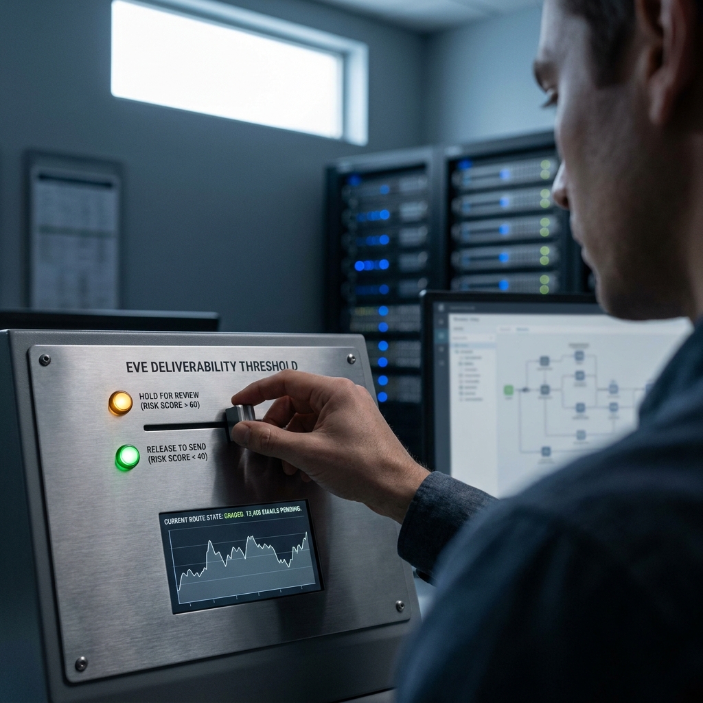 Proof-of-purchase sign-ups: the routeing rules that protect deliverability without blocking buyers