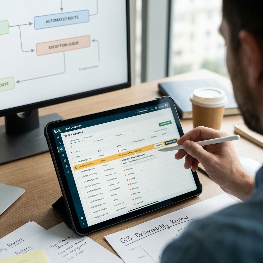 Why explainable overrides matter when a 'valid' email still looks wrong