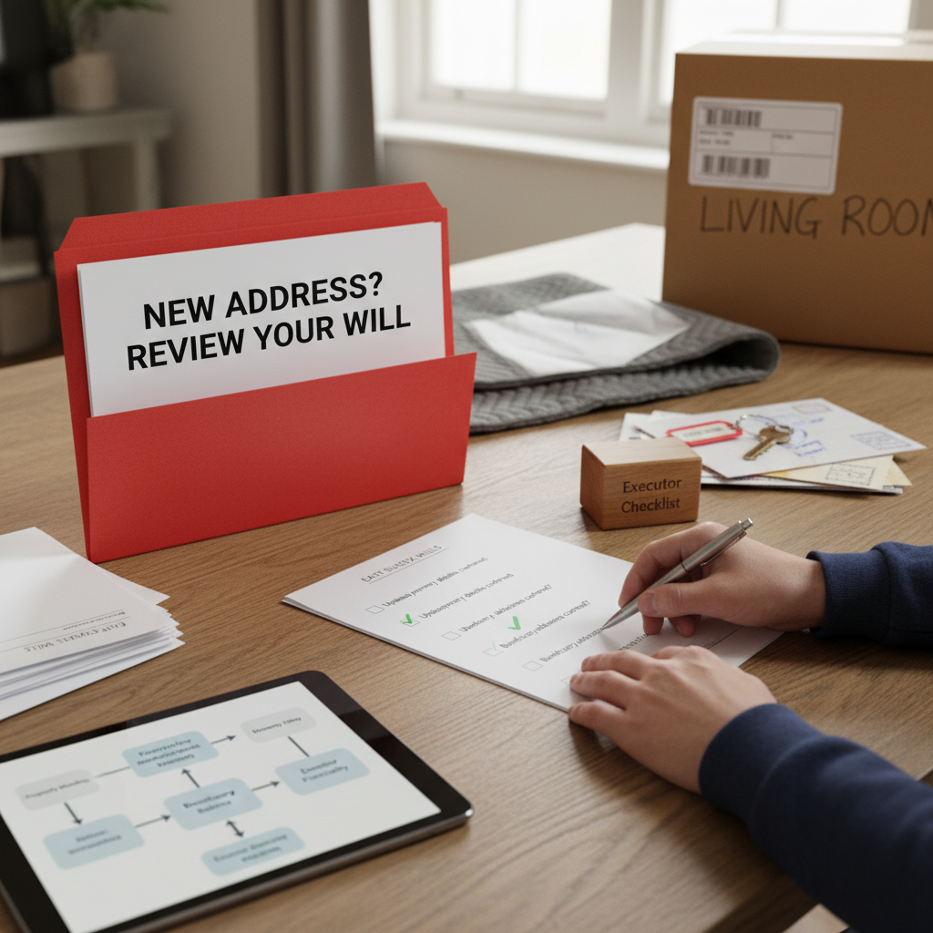When East Sussex homeowners should update a will after moving home or downsizing