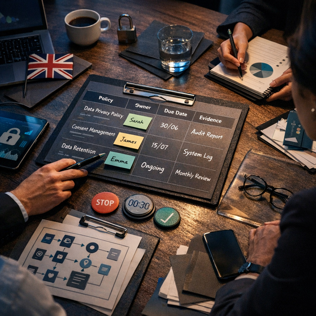 Data governance UK: turning board policy into campaign controls