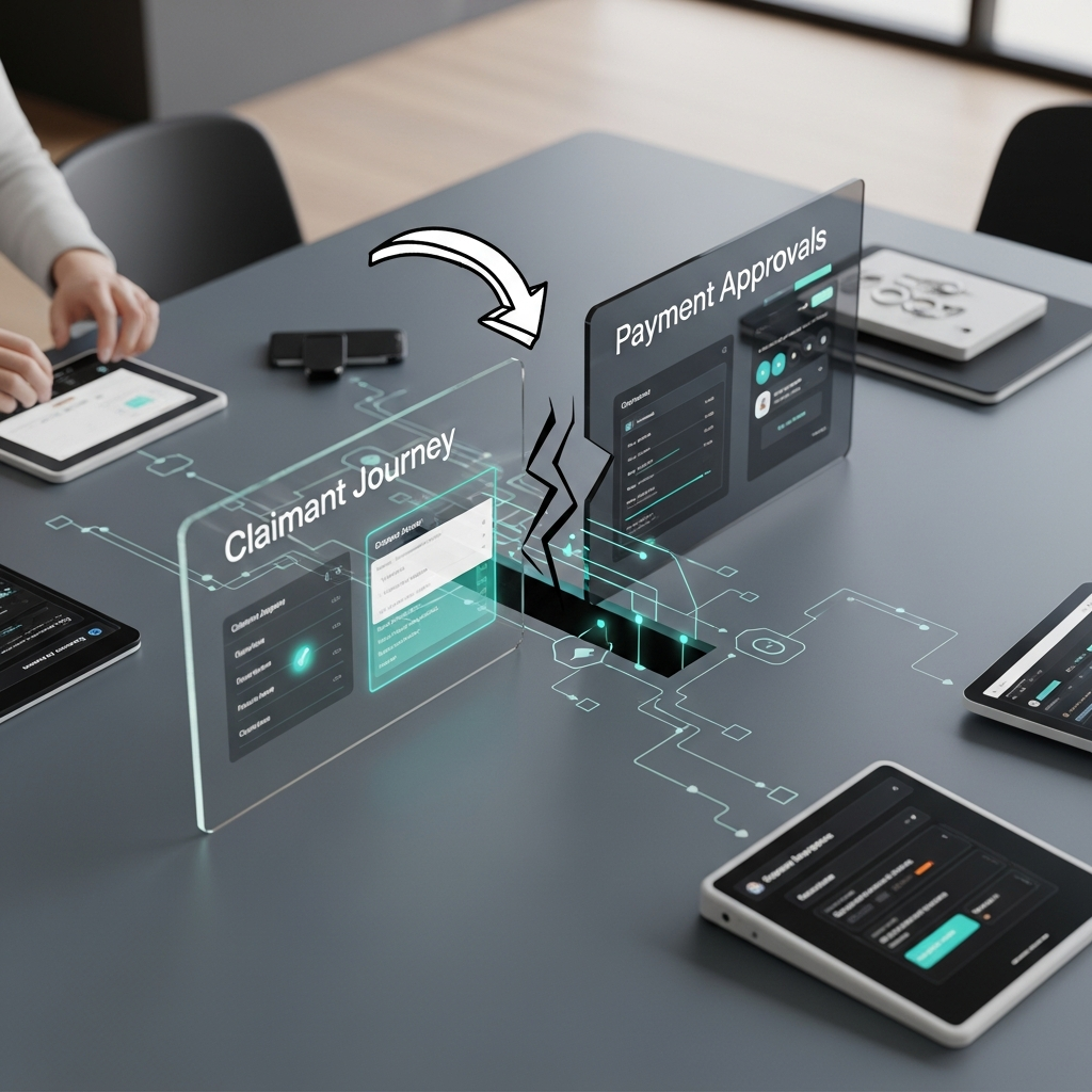 Why consumer payouts break down when approvals and claimant journeys live in separate tools