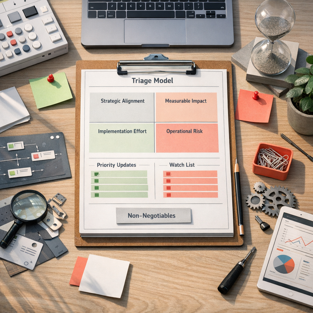 A UK B2B SaaS guide to deciding which MarTech updates belong in the ops roadmap