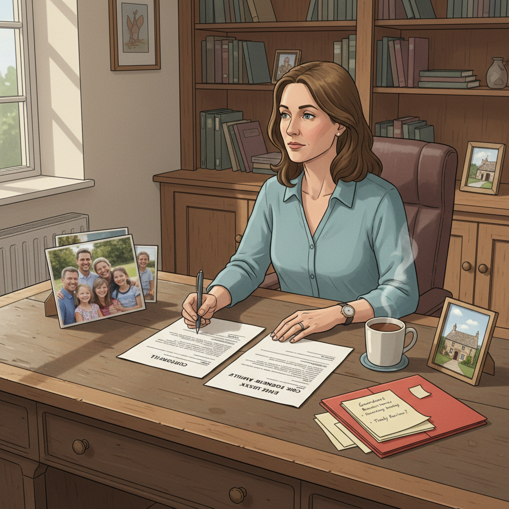 How blended families in East Sussex should review wills, guardians and beneficiary wording