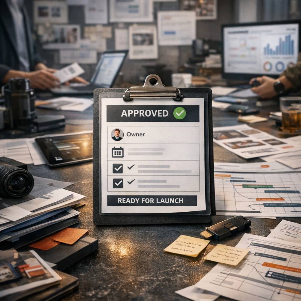 UK healthcare launch governance: the approval map to settle before creative production