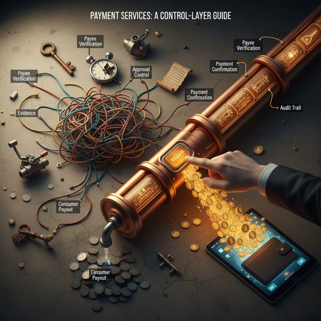 Direct payment provision in UK consumer care: a control-layer guide for faster, safer release