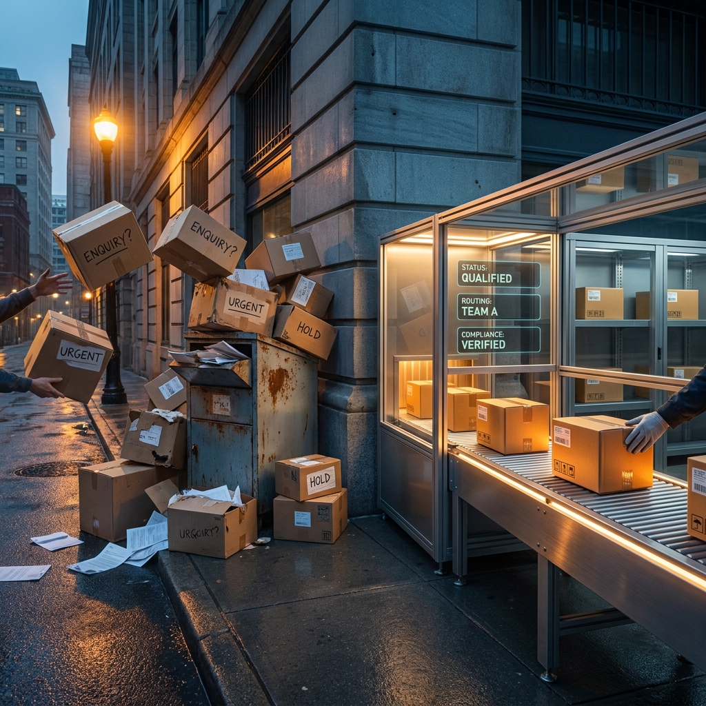 Inside the consent hand-off: field notes from a legal enquiry triage rebuild