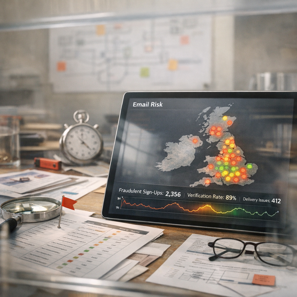 Fake account detection for UK publishers and event marketers: spotting bot patterns in referral-heavy email capture