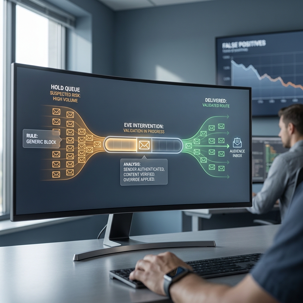 Email judgement in the UK: explainable decisions vs blunt gatekeeping