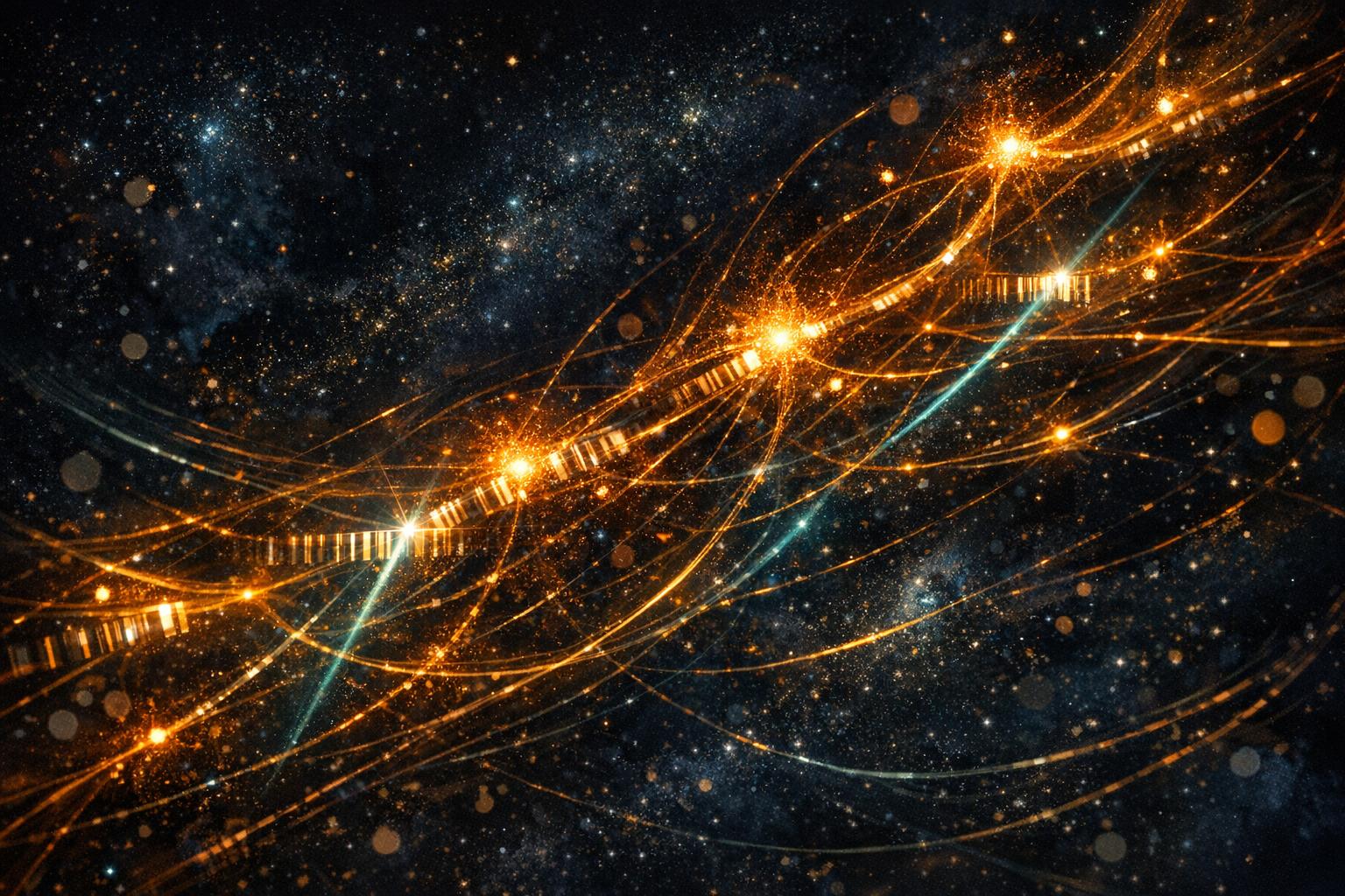 POPSCAN product visual in the Kosmos starfield style