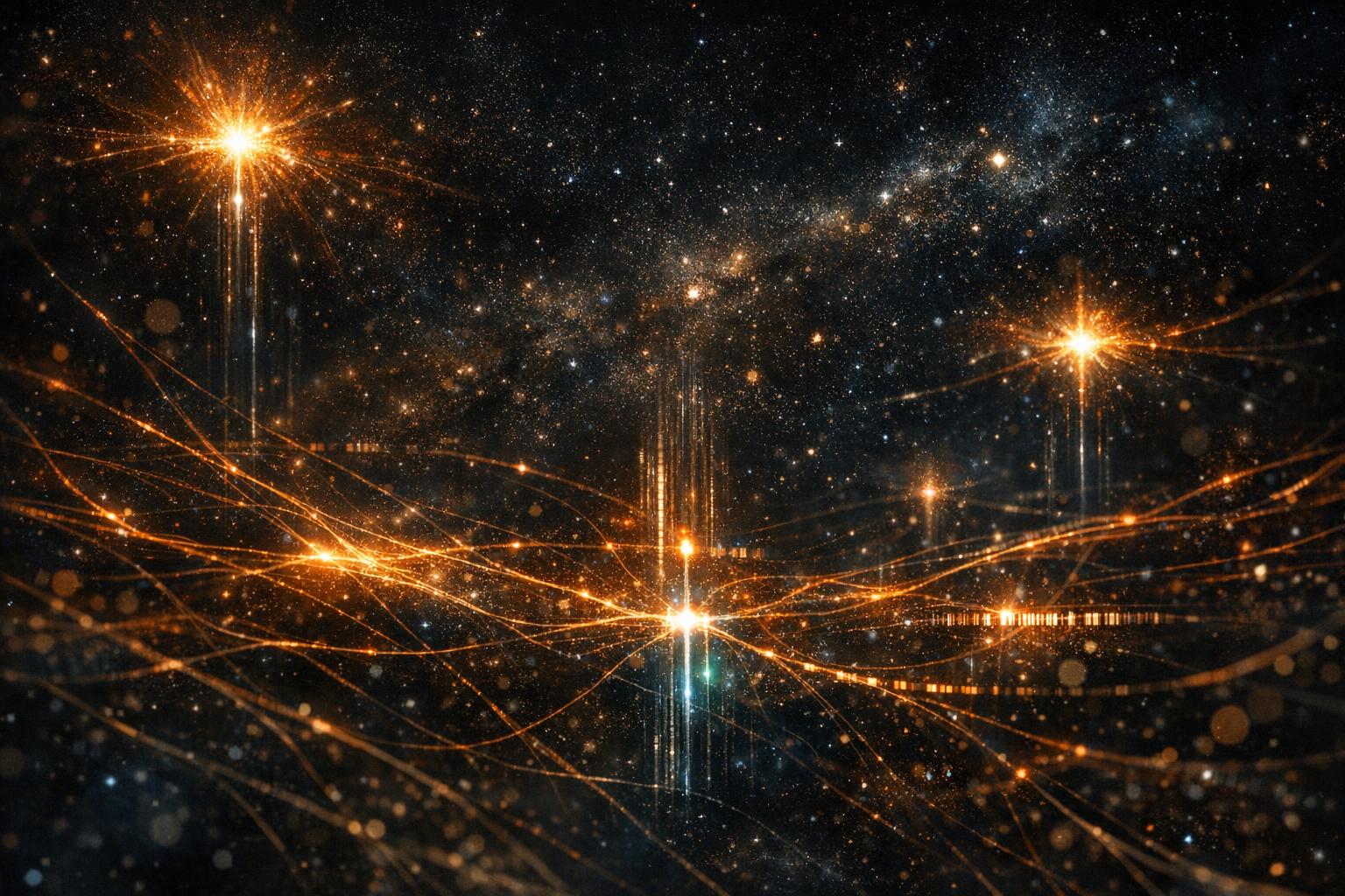 POPSCAN product visual in the Kosmos starfield style
